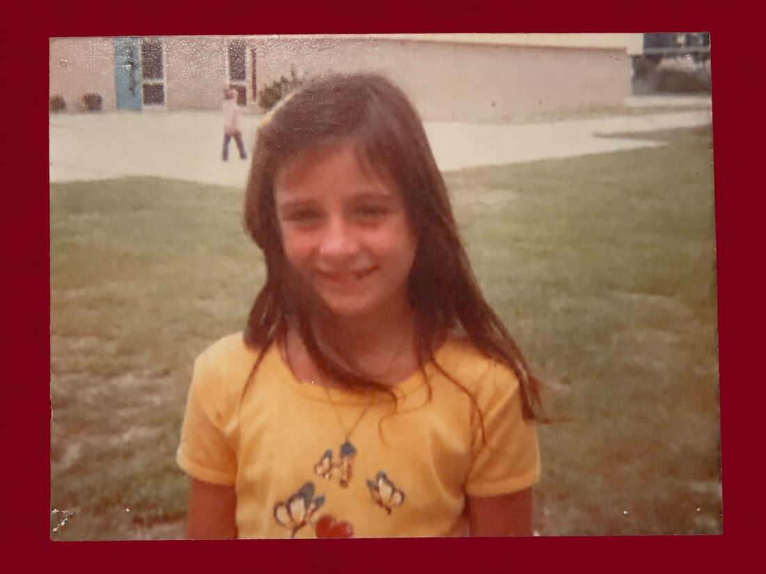 Sheila at six years old